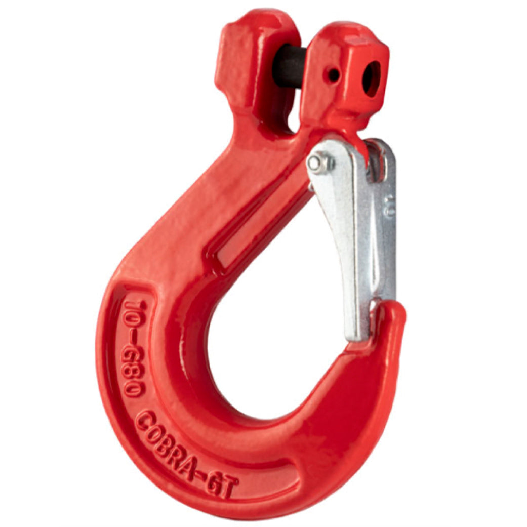 GT Cobra Grade 80 Clevis Sling Hook c/w Safety Catch