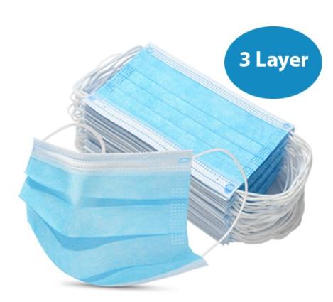 CE Marked 3 Layer Face Masks