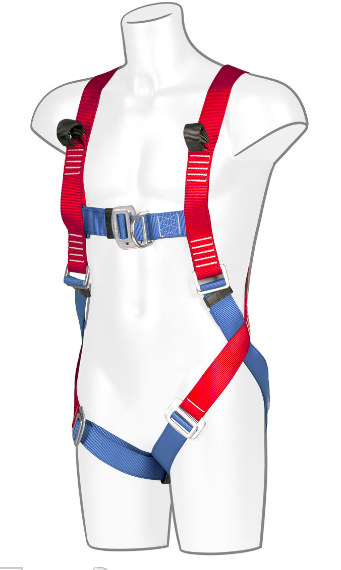 Portwest - 2 Point Harness - Red with Front & Back D-Rings - SALE