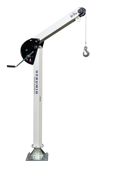 SD250 - 250kg Swivel Hoisting Davit (with built in winch and cable) Ref: 156-22 - Hoistshop