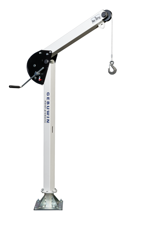 SD250 - 250kg Swivel Hoisting Davit (with built in winch and cable) Ref: 156-22 - Hoistshop