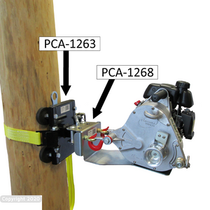 Tree / Pole Mount HD Winch Anchor Ref: 167-16-6 PW-PCA-1263 from RiggingUK Next Day 